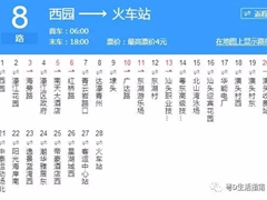 汕頭8路_汕頭8路公交車路線_汕頭公交車線路查詢