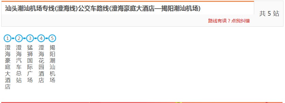 汕頭機(jī)場快線時(shí)刻表_潮汕機(jī)場_澄海線_豪庭酒店_澄海車站_電話_班次